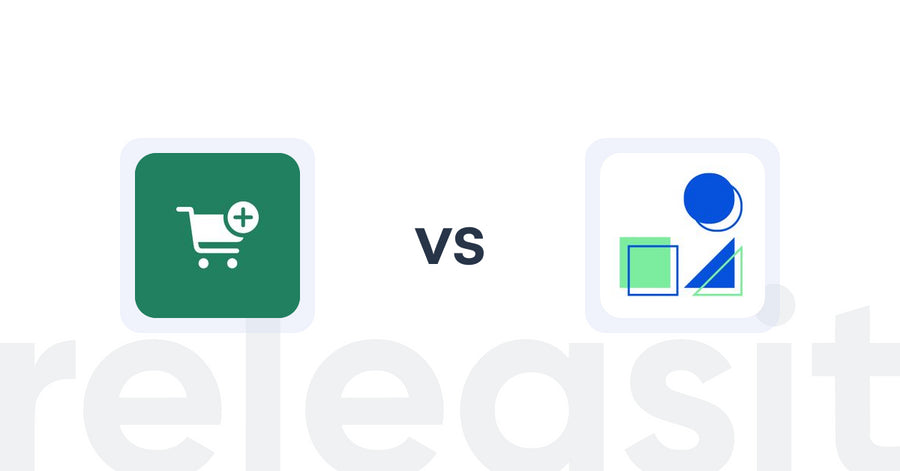 Shopify Upsell and Cross-Sell Apps: Checkout Upsell by Code Ninjas vs. Meja ‑ Product Recommender