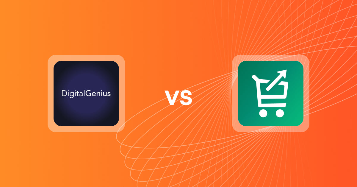 Shopify Upsell and Cross-Sell Apps: DigitalGenius vs Simply Cartbooster