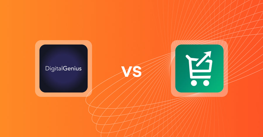 Shopify Upsell and Cross-Sell Apps: DigitalGenius vs Simply Cartbooster