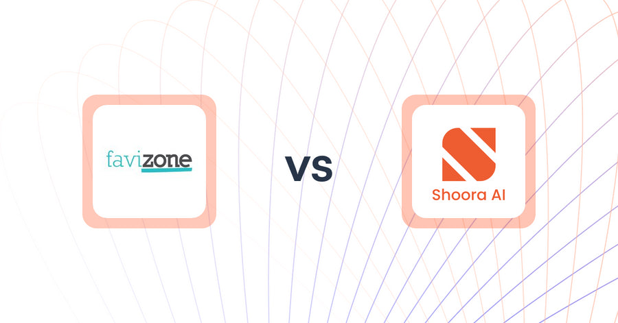 Shopify Upsell and Cross-sell Apps: Favizone: Upsell & Cross-sell vs Shoora Product Recommendations