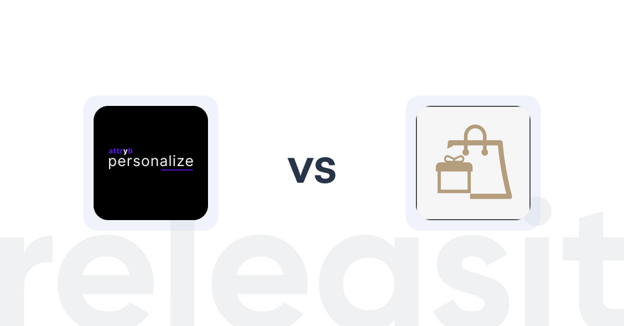 Shopify Upsell and Cross-Sell Apps: Attryb Personalize vs. PROXATION ‑ Freebie Upsell