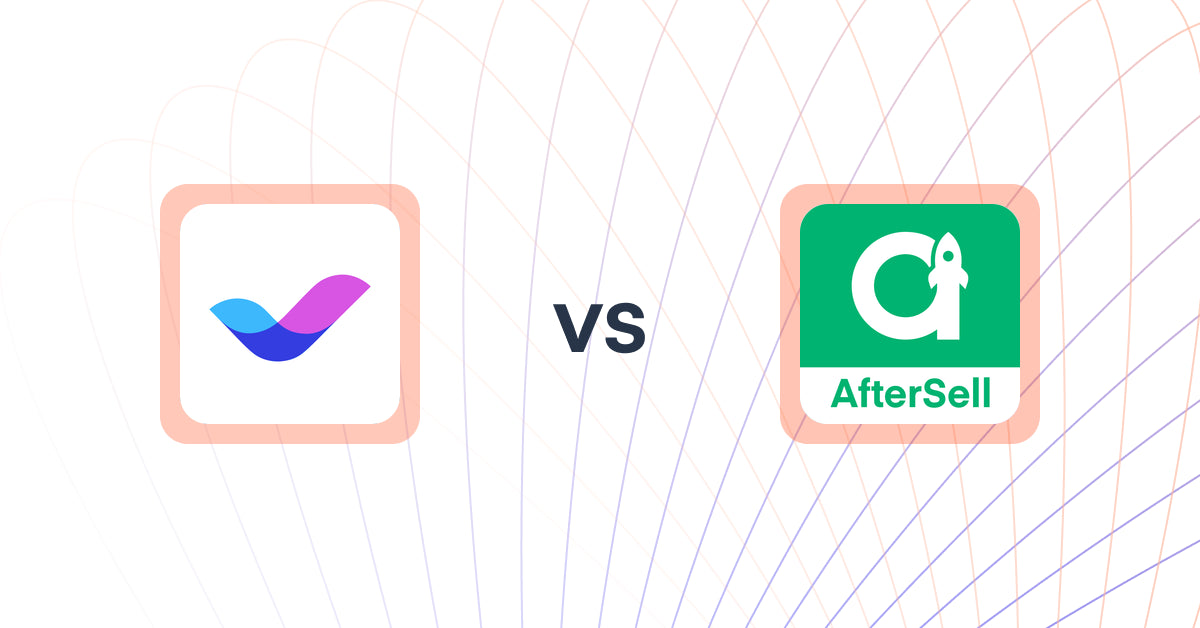 Shopify Upsell and Cross-sell Apps: Veda Landing Page Builder vs AfterSell Post Purchase Upsell