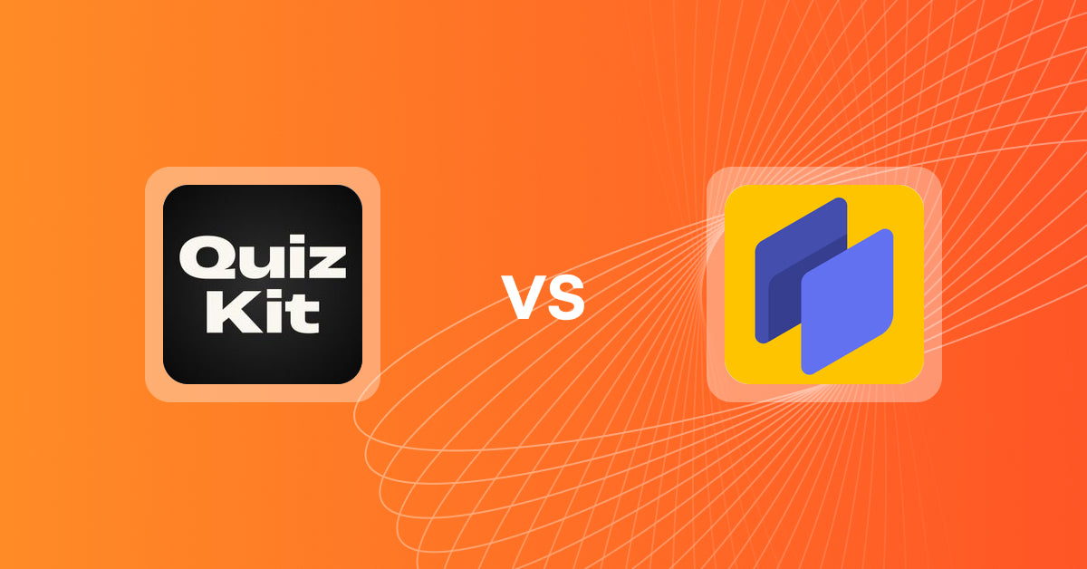 Shopify Upsell and Cross-sell Apps: Presidio: Quiz Kit vs SpurIT Sales Pop‑up Discount