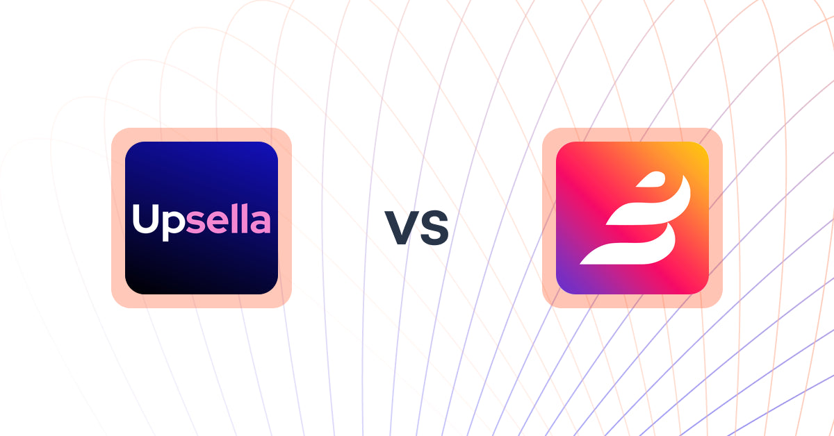 Shopify Upsell and Cross-sell Apps: Upsella vs. Beae Landing Page Builder
