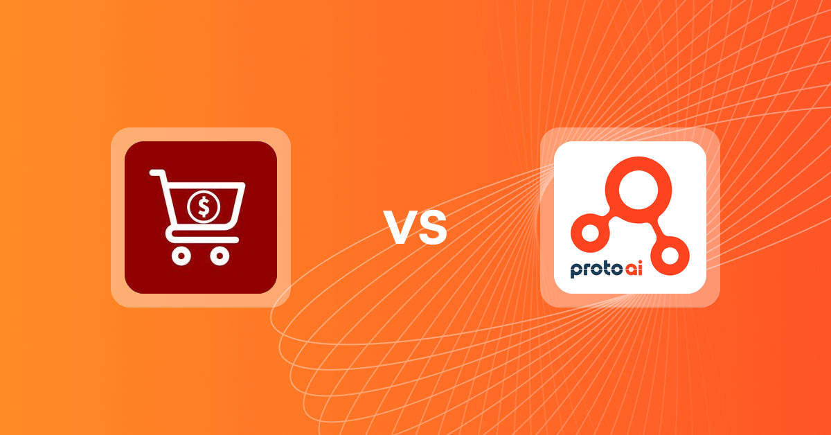 Shopify Upsell and Cross-sell Apps: Cross Sell Upsell Master C1G vs. Proto AI Commerce