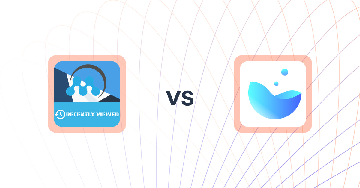 Shopify Upsell and Cross-sell Apps: MeroxIO Recent Viewed Products vs Potions