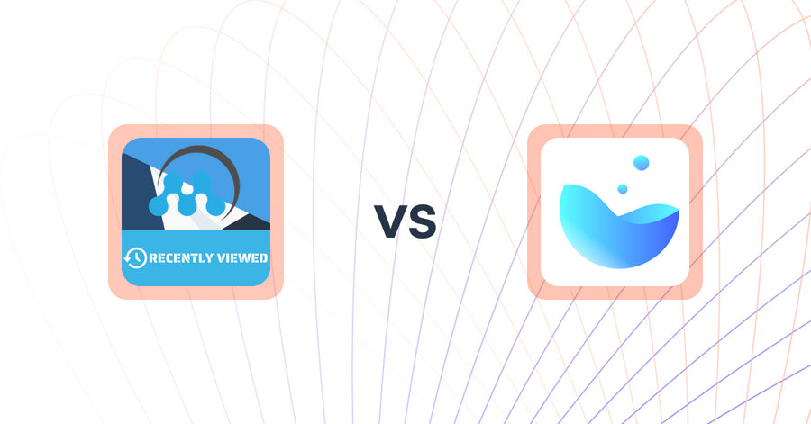 Shopify Upsell and Cross-sell Apps: MeroxIO Recent Viewed Products vs Potions