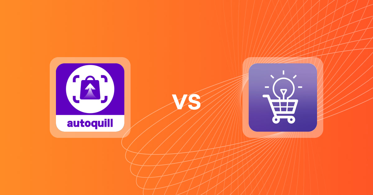 Shopify Upsell and Cross-sell Apps: AI agent Upsell ‑ autoquill vs Product Recommendations Magic