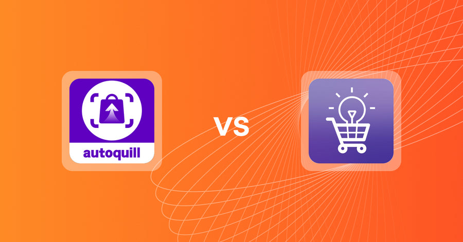 Shopify Upsell and Cross-sell Apps: AI agent Upsell ‑ autoquill vs Product Recommendations Magic