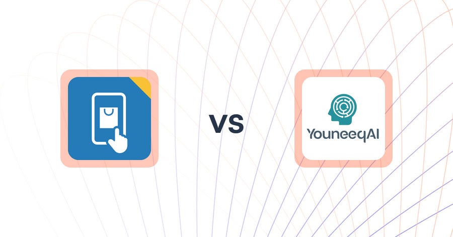 Shopify Upsell and Cross-sell Apps: For You‑診断コンテンツ作成 vs Youneeq AI Personalization
