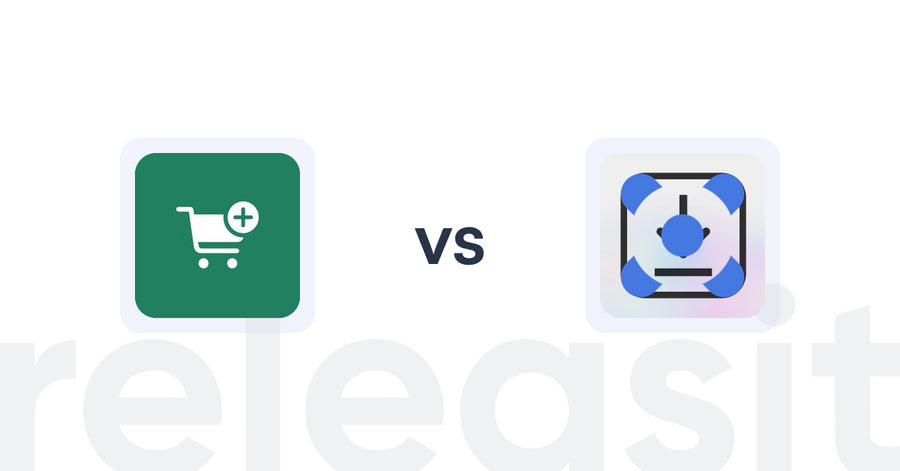 Shopify Upsell and Cross-Sell Apps: Checkout Upsell by Code Ninjas vs. XO Search & Recommendation