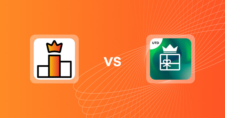 Shopify Upsell and Cross-sell Apps: Rank King: Best Seller Ranking vs Box King: Gift Bundle Builder