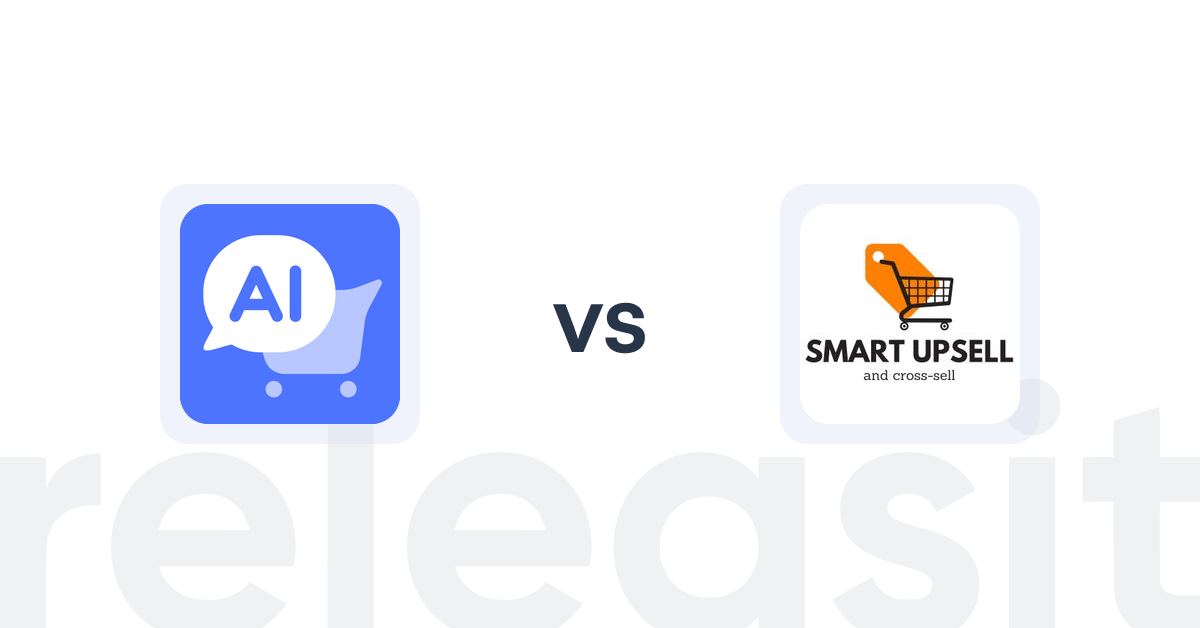 Shopify Upsell and Cross-sell Apps: AI Chatbot +GPT4 ‑ Wiseshoppal vs Smart Upsell