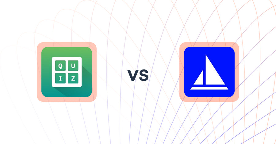 Shopify Upsell and Cross-sell Apps: Quiz Buddy ‑ Product Quiz vs Upsail – Cross & Upselling
