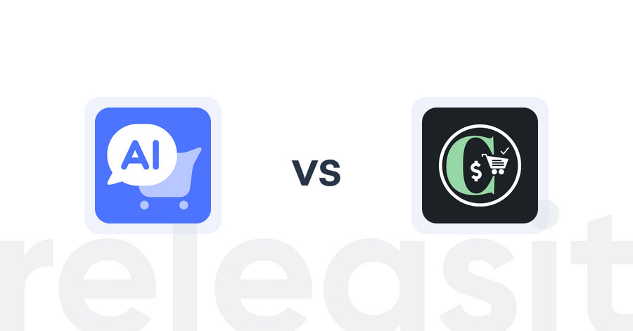 Shopify Upsell and Cross-sell Apps: AI Chatbot +GPT4 ‑ Wiseshoppal vs Checkmate Upsell Zone