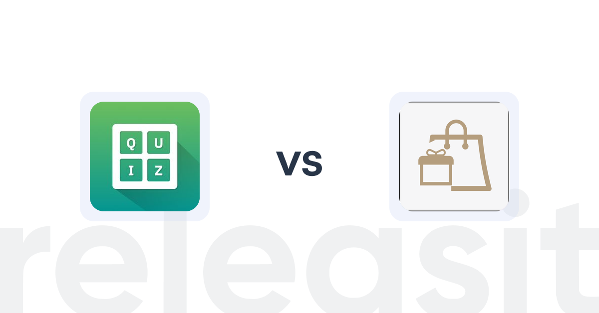 Shopify Upsell and Cross-sell Apps: Quiz Buddy ‑ Product Quiz vs PROXATION ‑ Freebie Upsell