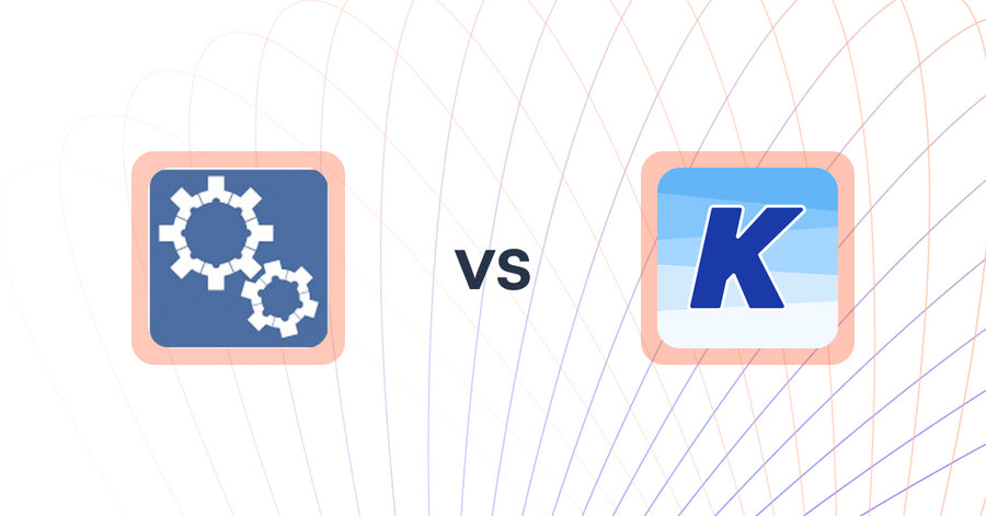 Shopify Upsell and Cross-sell Apps: Shirtworks vs K: Cross Sell Related Products