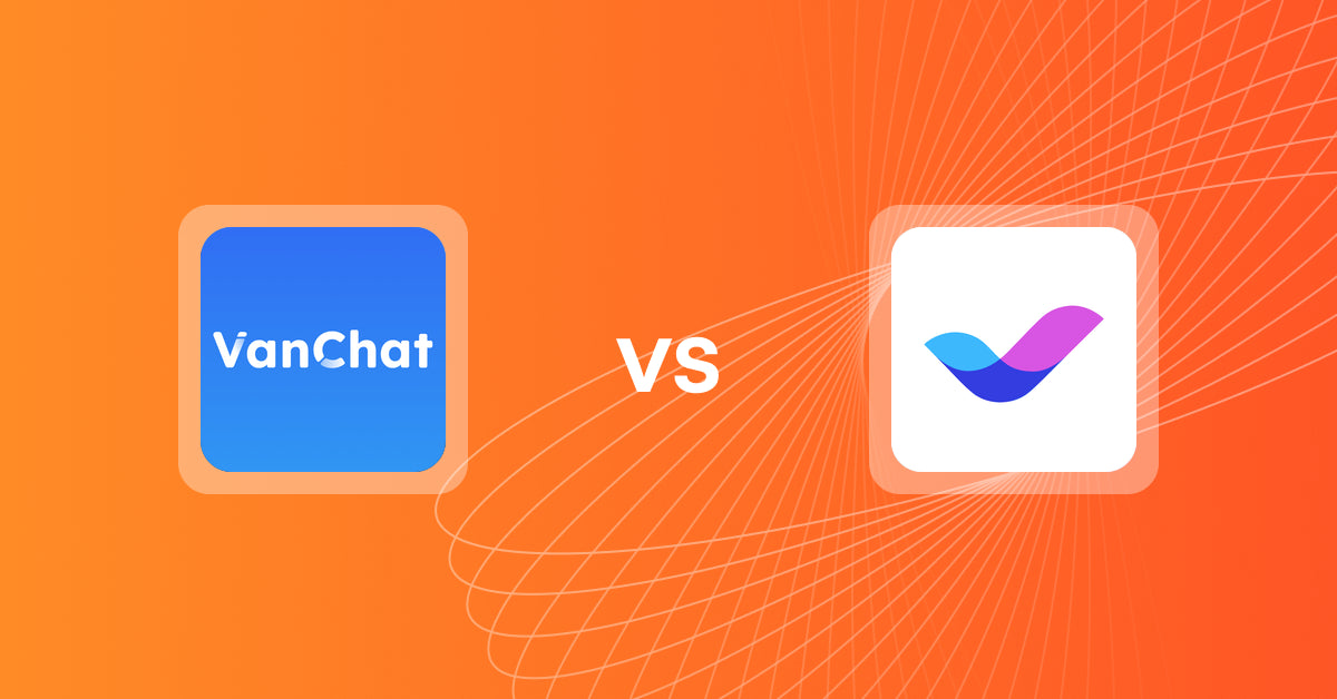 Shopify Upsell and Cross-Sell Apps: VanChat AI Chatbot & Live Chat vs. Veda Landing Page Builder