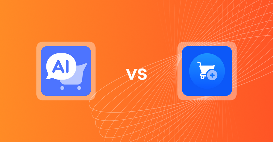 Shopify Upsell and Cross-Sell Apps: AI Chatbot +GPT4 ‑ Wiseshoppal vs. Wizy Product Recommendation