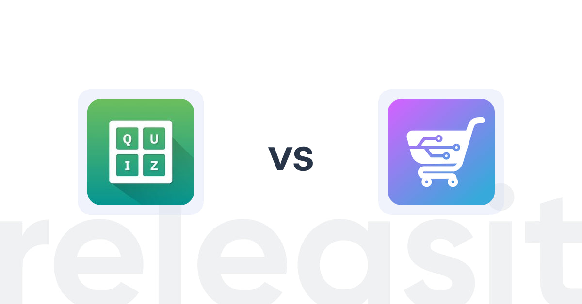 Shopify Upsell and Cross-sell Apps: Quiz Buddy ‑ Product Quiz vs AI Cart & Upsell