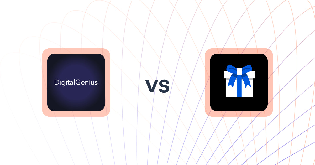 Shopify Upsell and Cross-sell Apps: DigitalGenius vs Giftman ‑ Gift Wrap & Message