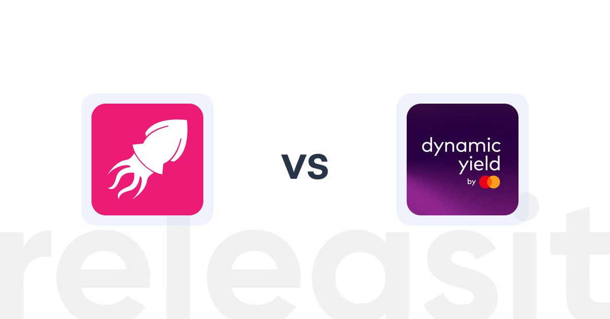 Shopify Upsell and Cross-Sell Apps: Squid Post Purchase Upsell vs Dynamic Yield by Mastercard