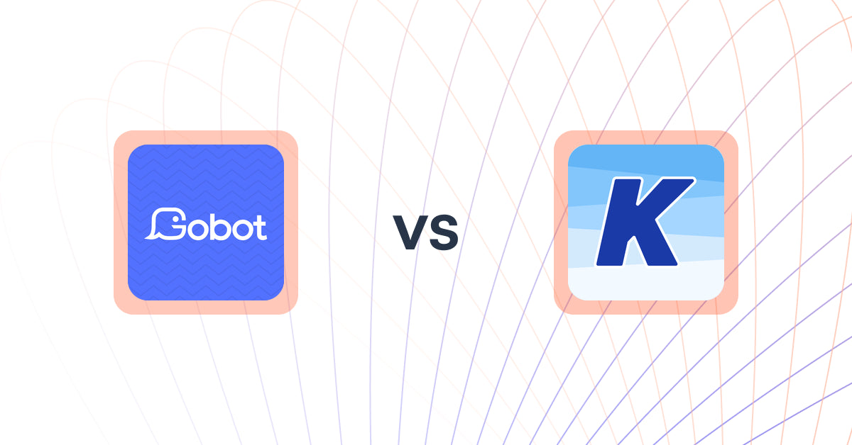 Shopify Upsell and Cross-sell Apps: Gobot ‑ AI Chatbot + Quiz vs K: Cross Sell Related Products