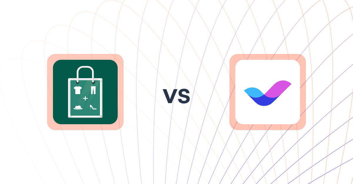 Shopify Upsell and Cross-sell Apps: Shop the look ‑ Upsell vs Veda Landing Page Builder