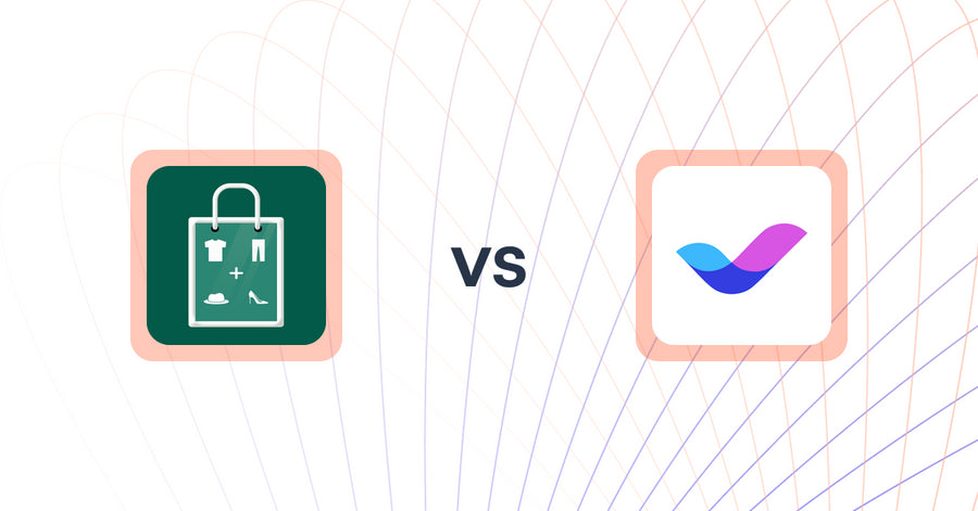 Shopify Upsell and Cross-sell Apps: Shop the look ‑ Upsell vs Veda Landing Page Builder