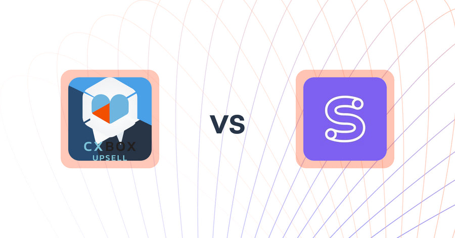 Shopify Upsell and Cross-Sell Apps: CXBOX vs Shopcast: Product Recommender