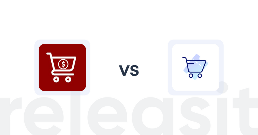 Shopify Upsell and Cross-sell Apps: Cross Sell Upsell Master C1G vs. Mave Thank You Page