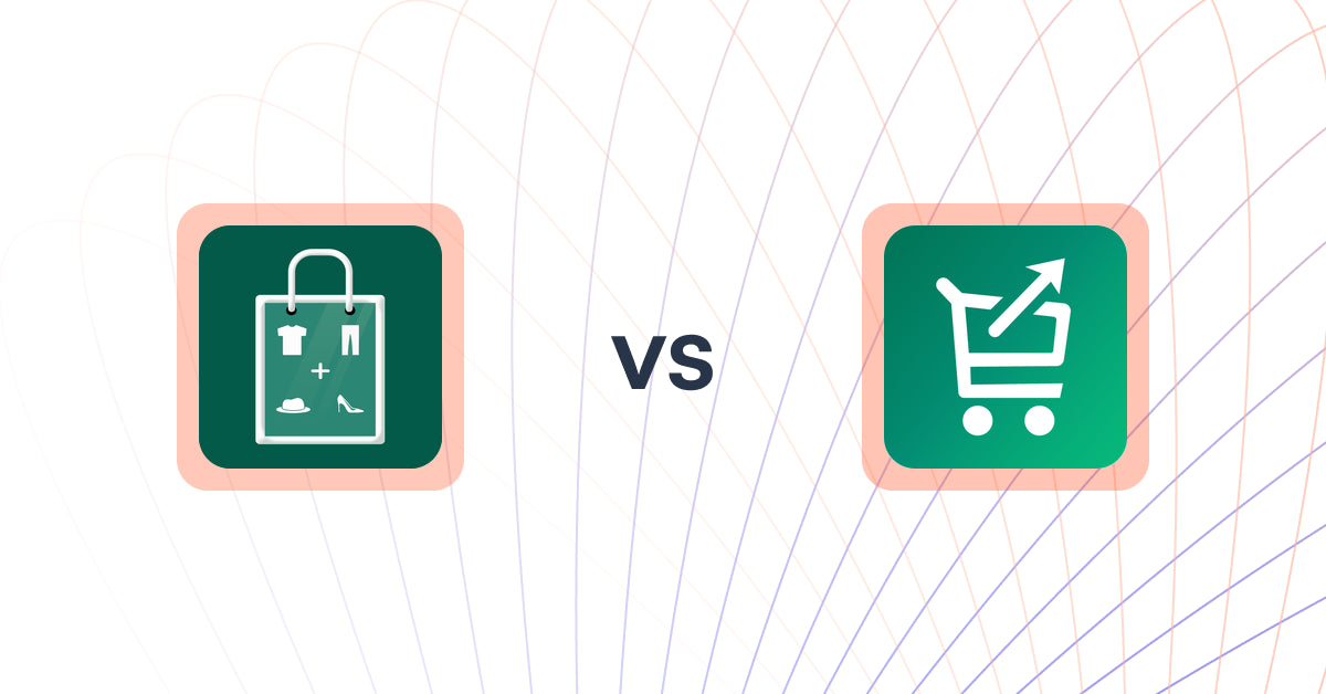 Shopify Upsell and Cross-Sell Apps: Shop the Look ‑ Upsell vs. Simply Cartbooster