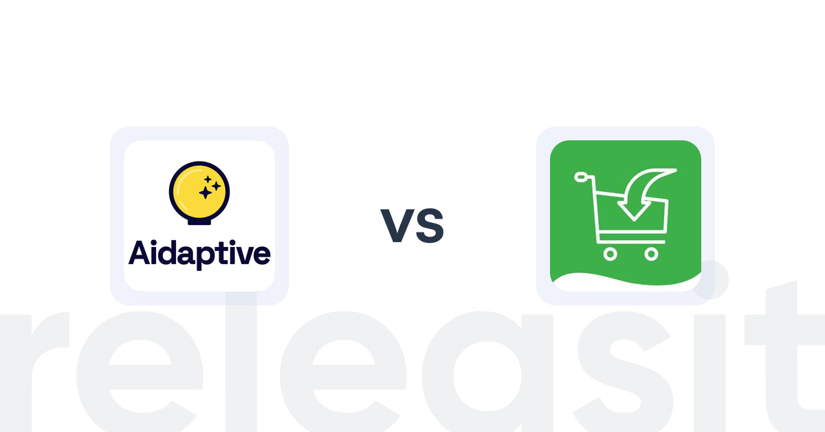 Shopify Upsell and Cross-sell Apps: Aidaptive | eCommerce AI vs IC ‑ Frequently Buy Together