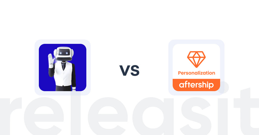 Shopify Upsell and Cross-Sell Apps: ShopCierge — AI Sales Chatbot vs AfterShip Personalization