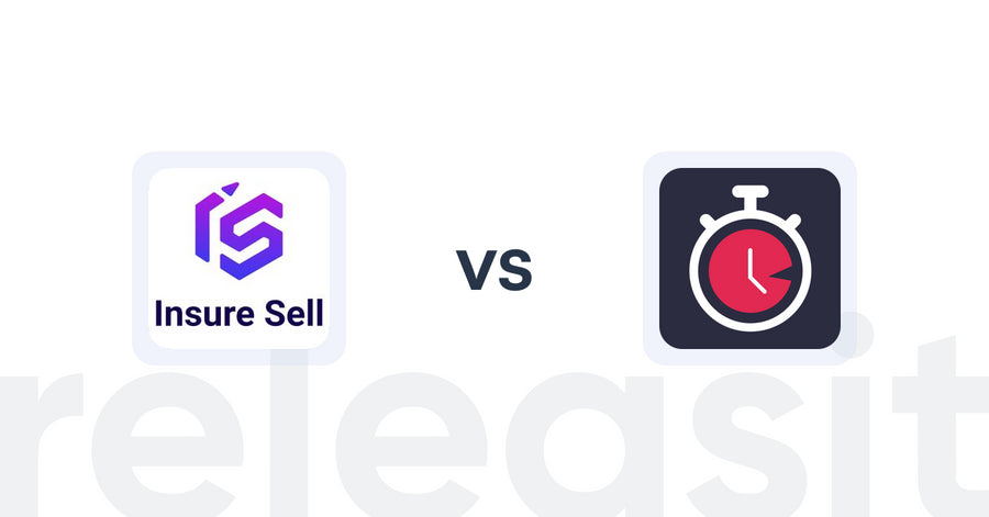 Shopify Upsell and Cross-Sell Apps: Insure Sell vs. Invints Shipping, Bars, Upsell