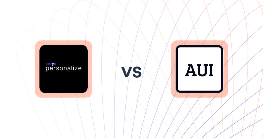 Shopify Upsell and Cross-Sell Apps: Attryb Personalize vs. AUI Generative AI Agent