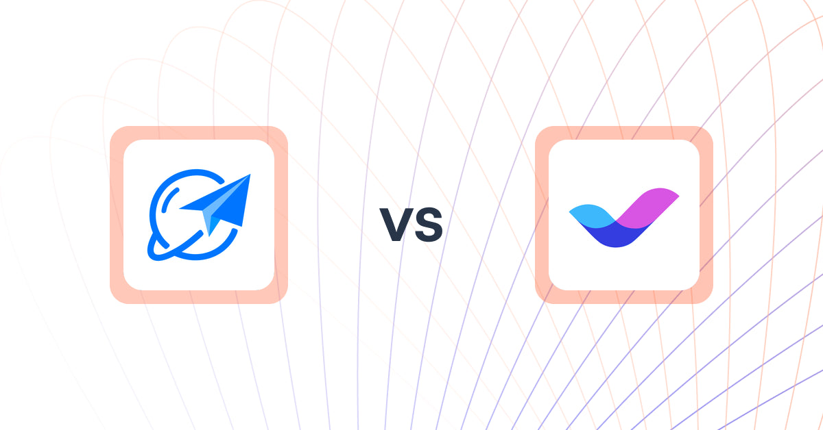 Shopify Upsell and Cross-sell Apps: TITANPush: Increase Your Sales vs Veda Landing Page Builder