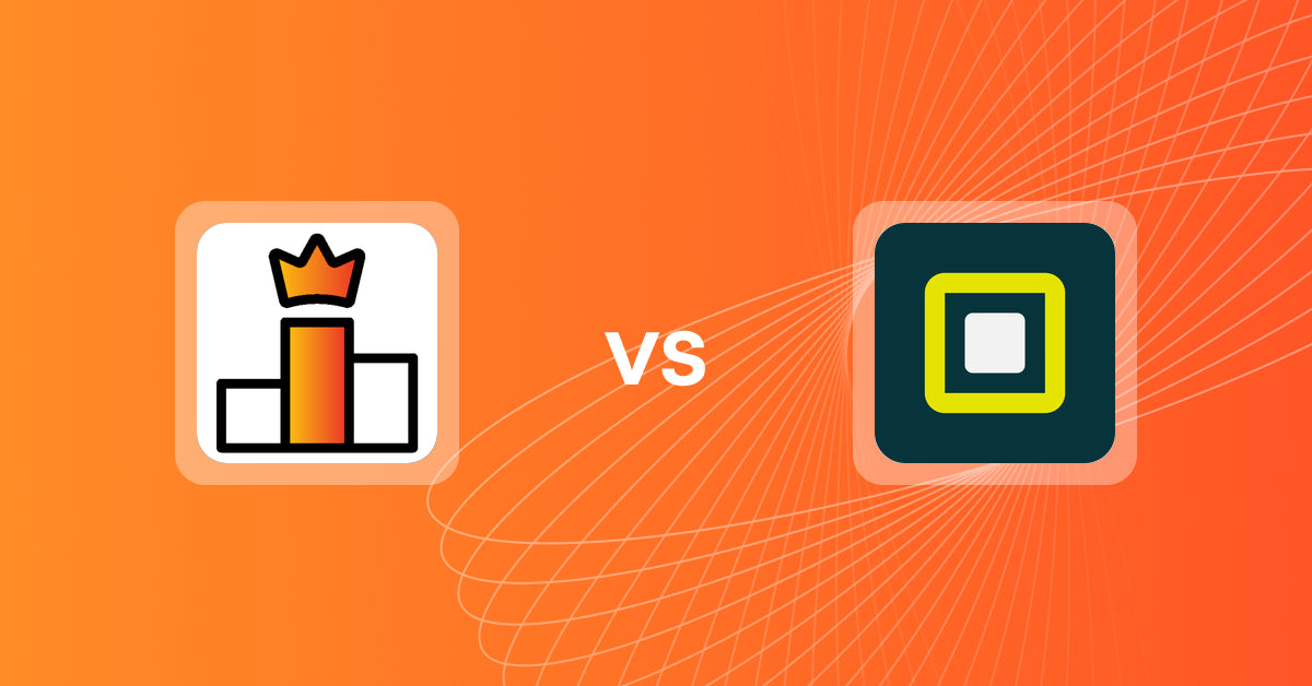 Shopify Upsell and Cross-sell Apps: Rank King: Best Seller Ranking vs Prompt: Email Popup & Upsell