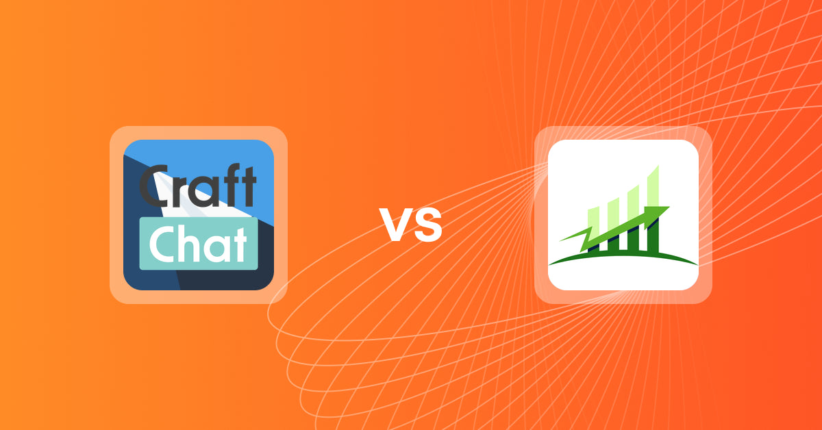 Shopify Upsell and Cross-sell Apps: CraftChat:Convert Chat to Sale vs. PeecAI: AI Recommend Engine