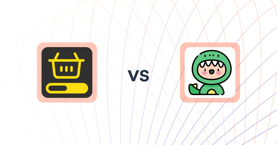 Shopify Upsell and Cross-Sell Apps: MVR Free Shipping Bar & Upsell vs. Rex: Personalized Upsell