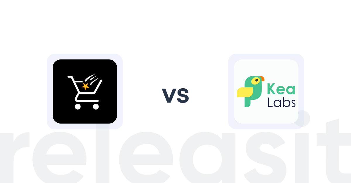 Shopify Upsell and Cross-Sell Apps: Checkout Star: Improve AOV, CRO vs Kea Labs: Recommendations