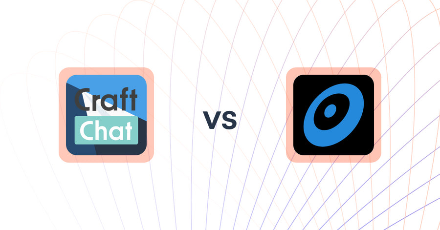 Shopify Upsell and Cross-sell Apps: CraftChat:Convert Chat to Sale vs. Motivation Bar