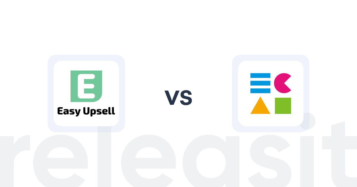 Shopify Upsell and Cross-sell Apps: Easy Upsell vs ECAI
