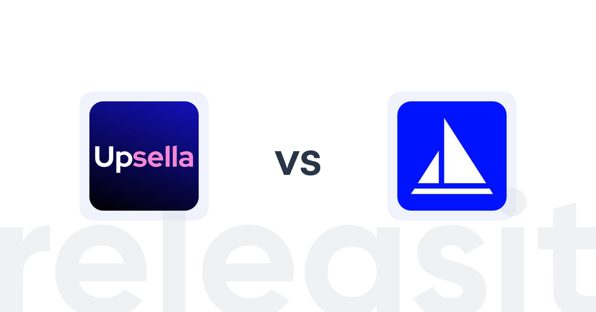 Shopify Upsell and Cross-sell Apps: Upsella vs. Upsail – Cross & Upselling