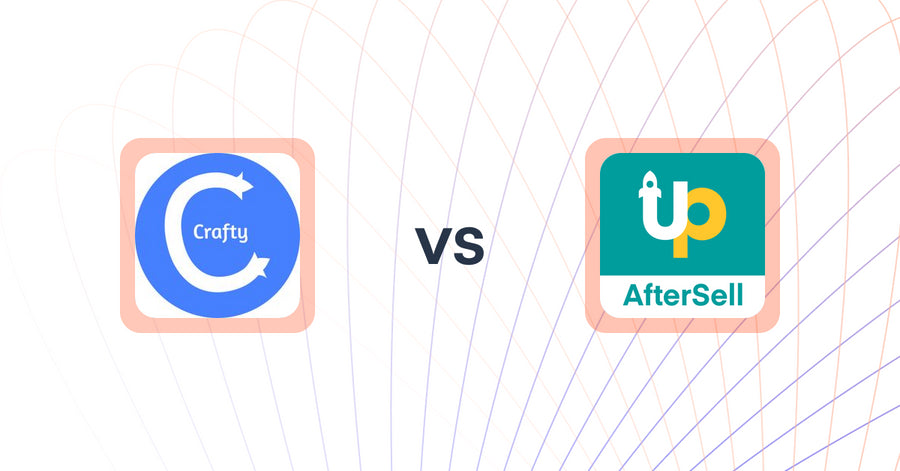 Shopify Upsell and Cross-sell Apps: Product Recommendations‑Crafty vs UpCart—Cart Drawer Cart Upsell