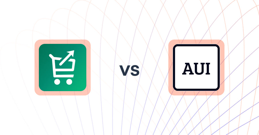 Shopify Upsell and Cross-sell Apps: Simply Cartbooster vs AUI Generative AI Agent