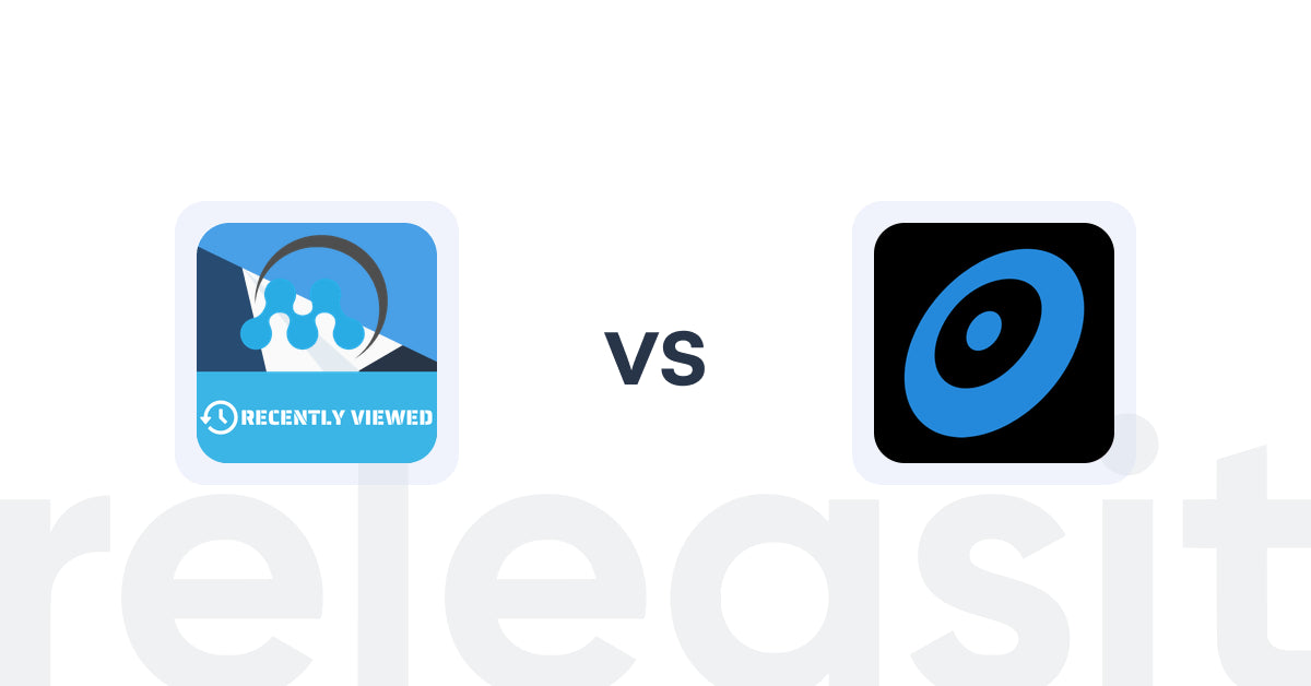 Shopify Upsell and Cross-sell Apps: MeroxIO Recently Viewed Products vs Motivation Bar