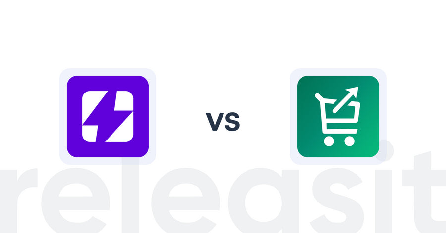 Shopify Upsell and Cross-Sell Apps: Boost: Free Shipping Banner vs Simply Cartbooster