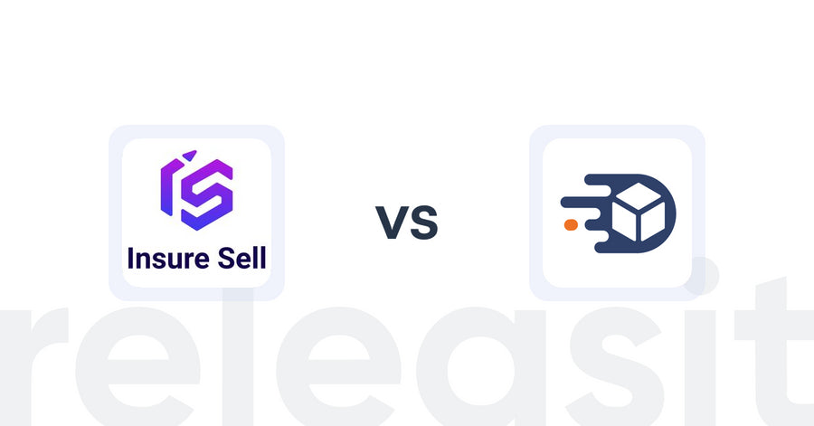 Shopify Upsell and Cross-Sell Apps: Insure Sell vs TrackMage: Tracking & Upsells