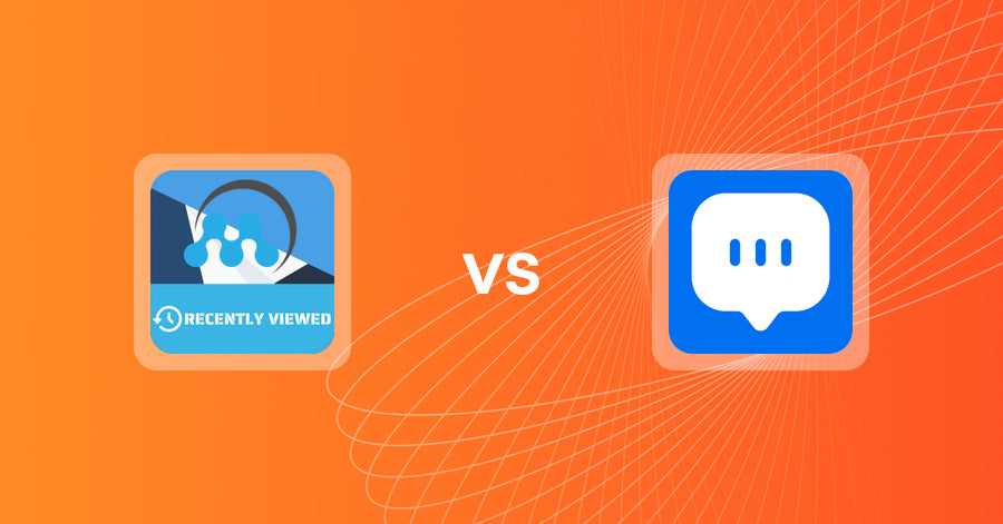 Shopify Upsell and Cross-Sell Apps: MeroxIO Recent Viewed Products vs. Taggo: Chatbot AI & WhatsApp